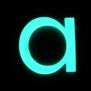 Alpertec Klebebuchstabe A