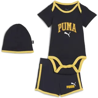 Puma Unisex Baby MINICATS CLASS Newborn 3-Piece Set INF Gestrickte Anzüge, New Navy, 68