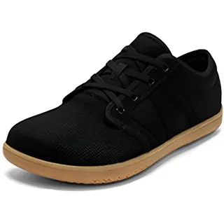 Treer Breite Barfußschuhe Herren, Barfussschuhe rutschfest Atmungsaktive Barfußschuhe Flache, Barfussschuhe Sommer Minimalistische Trekkingschuhe Wanderschuhe, Einfacher Stil - 42 EU