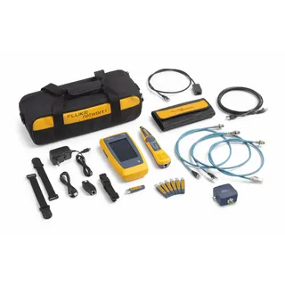Fluke Networks LinkIQTM 200 DUO Kabel-, Netzwerk- und WiFi-Tester mit Industrial-Ethernet Kit, Remote-ID Kit und Tonverfolger, EU Version