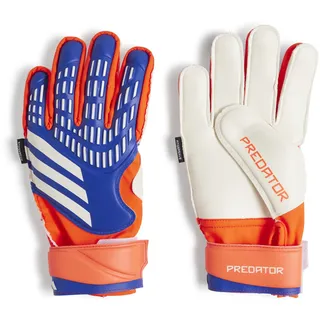 Adidas Predator Match Kids Fingersave Torwarthandschuhe, Blau