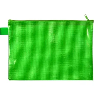 Veloflex Reißverschlusstasche A5 EVA-Material, grün
