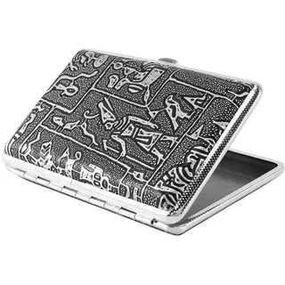 Zigarettenetui, wasserdicht, feuchtigkeitsabweisend, dünn, ägyptischer Stil, kortikaler Stil