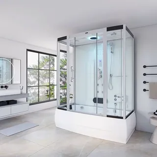 Home Deluxe diamond Duschkabine 170 x 90 cm