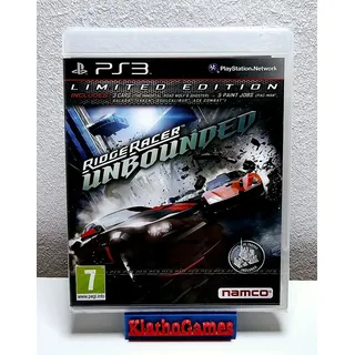 Sony PS3 Playstation 3 Spiel Ridge Racer Unbounded Limited Edition NEU*NEW  Y757