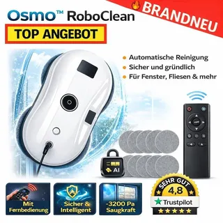 OsmoTM RoboClean Fensterputzroboter Fensterroboter Fensterreinigungsroboter