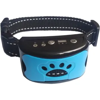 Linghhang - Empfindlichkeitsstufen – Blaues Anti-bell-halsband, Wiederaufladbares Trainingshalsband Für Kleine, Mittelgroße Und Große Hunde, Gerät Mit Ton Und Vibration