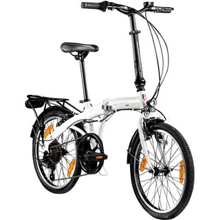 Zündapp ZF20 Speed Folder 20 Zoll Klapprad Faltrad Stadtrad Fahrrad faltbar Klappfahrrad StVZO