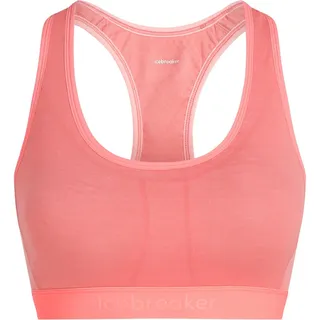 Icebreaker Merino Blend 125 Zoneknit Damen Sport-BH (Pink XS) Sport-BHs