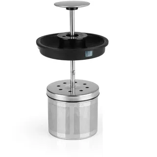 BEEM TEATIME II Edelstahl-Teesieb mit Deckel, 60 g, 07921