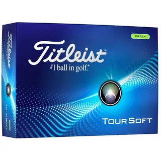 Titleist Tour Soft Golfbälle, grün