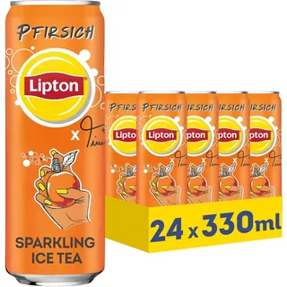 Lipton Pfirsich Sparkling Ice Tea Dose 24x0,33l