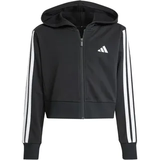 adidas Essentials Reißverschlusspullover Black / White 128