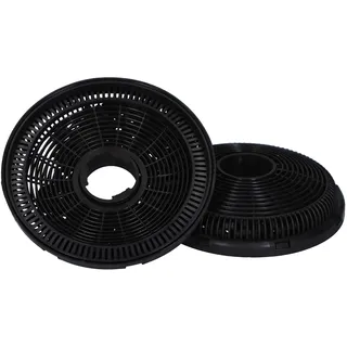 Wiggo Aktivkohlefilter Dunstabzugshaube 2 Stück I Ersatz Kohlefilter für 50/60cm I Dunstabzug-Filter säubert Luft von Dampf, Fett & unangenehmen Gerüchen I Abzugshaube-Umluft-Kohlefilter