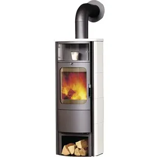 Grande Kachel creme-weiß 7 kW