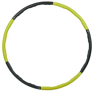 relaxdays Hula-Hoop-Reifen Erwachsene grün|schwarz