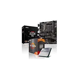 Memory PC Aufrüst-Kit Bundle Ryzen 3 4100 4X 3.8 GHz Prozessor, 16 GB DDR4, A520M Pro Mainboard (Komplett fertig zusammengebaut inkl. Bios Update und Funktionskontrolle)