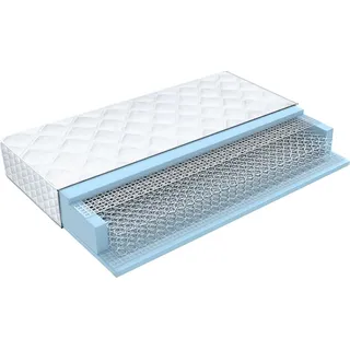 Matratze 90x200cm H4 fest Opal Plus Federkern