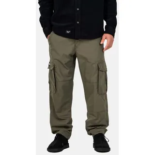 Reell Cargohose Cargo Ripstop in Grün | schwarz | W40-L34