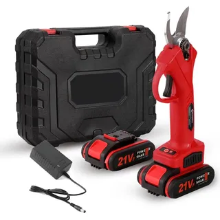 Astscheren Akku Astschere 21V Schnurlose elektrische Gartenschere Schnittschere Effiziente Obstbaum Bonsai Schnittzweige Cutter Landscaping Tool mi...