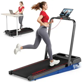 jolauf Laufband 1-12 km/h Schwarz