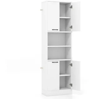 Costway Küchenbuffet 190 cm Weiß