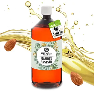 vitafeel VitaFeel® Mandelöl Basisöl 1000 ml Massageöl