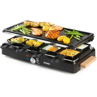 DOMO DO9262G Raclette-Grill 8P 1400 W