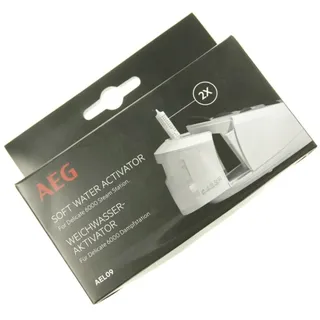AEG AEL09 Anti-Kalk-Patronen für Dampfstation ST6-1-4LG, ST6-1-6D(Weichwasser-Aktivator, Vorbeugung von Verkalkung, hocheffiziente Filtration, Zubehör Dampfstation, einfache Handhabung, 2 Stück, weiß)