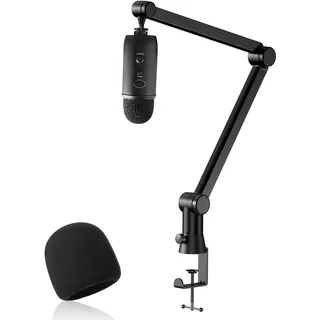 Blue Yeti Mikrofon Arm mit Popschutz - Yeti X Mikrofonarm, Versteckte Kabel, Blue Yeti Boom Arm und ASMR Pop Filter für Studio, Podcaster, Streaming Mic Arm Ständer von YOUSHARES