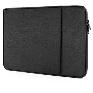 XRXYMQ Laptop Sleeve 15,6 Zoll Für Macbook Air Tasche Macbook Pro Tasche Mac Book Hülle Wasserdicht Laptop Schutzhülle Schwarz Laptophülle 15,6 Zoll Passt Mit Kleine Fach Kompatibel Für Acer/Asus/Sams