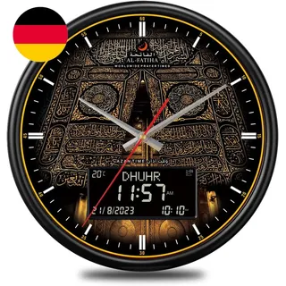Azan-Uhr, Muslimische Gebetsuhr, Athan-Wanduhr, Digitale Azan-Uhr Für Zuhause/Bü