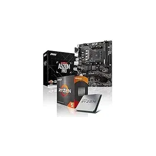 Memory PC Aufrüst-Kit Bundle Ryzen 5 5600G 6X 3.9 GHz Prozessor, 16 GB DDR4, A520M Pro Mainboard (zusammengebaut inkl. Bios Update + Funktionskontrolle)
