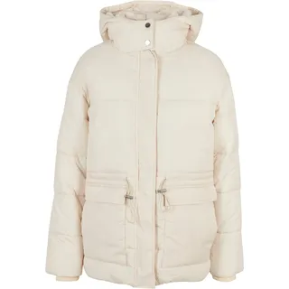 URBAN CLASSICS Waisted Steppjacke White Sand XS