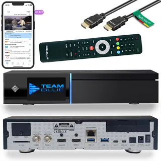 Gigablue UHD Quad Pro 4k Receiver mit 2 x DVB-S2 FBC Tuner SAT-Receiver 2xDVB-S2 inkl. Babotech® HDMI Kabel mit 2TB Festplatte