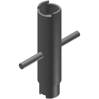 Kermi kv-Einstellschlüssel Metall, Ventileinsatz Heizkörper, ZV00350001