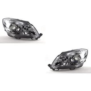 Scheinwerfer kompatibel zu Skoda Fabia 54 10- 14 H7 H7 Satz Links Rechts 5J1941017D 5J1941015D 5J1941018D 5J1941016D Johns