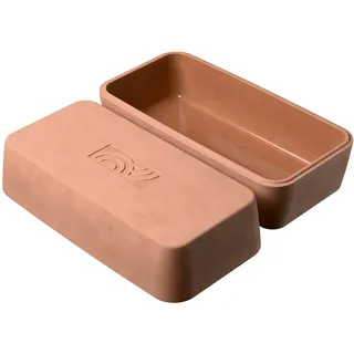 myromy® Brick Classic Signature Edition – Mini-Bräter aus Keramik – Brotbackform & Auflaufform mit keramischer Antihaft-Beschichtung – für Backofen, Grill, Feuer & Mikrowelle