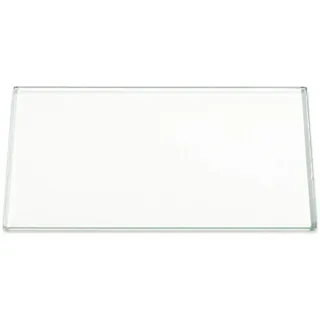 Ersatzglas Grablaterne Grablicht Klarglas 115 x 65 mm 4 mm | 11,5 x 6,5 cm, Klarglas, 4 mm, Kanten gefast. Alte Scheibe abmessen oder Falzmaß minus 2 bis 3 mm.