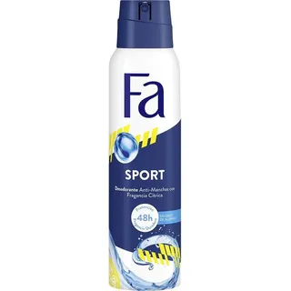 Fa Pflege Sport Deodorant & Bodyspray grüner Zitrus 6 x 150 ml