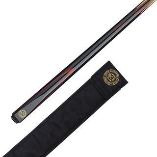 BCE Mark Selby Snooker-/Billardqueue aus nordamerikanischem Eschenholz, 145 cm, 9,5 mm Spitze, mit klassischem Etui, 2-teilig