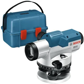 Bosch Optisches Nivelliergerät GOL 32 G mit Baustativ BT160, Messstab GR 500
