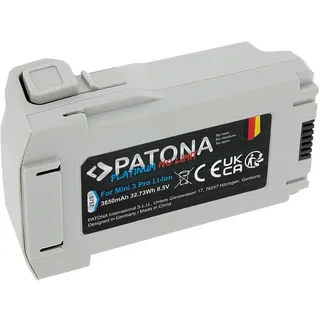 PATONA Akku Lithium-Polymer 3850 mAh schwarz für DJI Mini 3/Mini 3 Pro