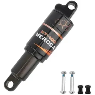 SkyjOy Fahrrad DäMpfer 125mm / 150mm / 165mm / 190mm Mountainbike Feder Hinterrad Stoßdämpfer Luftkammer MTB Faltrad Stoßdämpfer FahrraddäMpfer Komponenten(150mm 1000lbs)