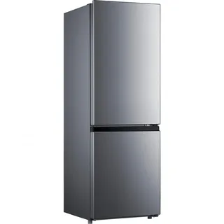 Hanseatic HKGK14349DI Kühl-Gefrierkombination (175 l, 1430 mm hoch, Silber)