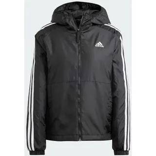 adidas Essentials 3-Streifen Insulated Hooded Jacke Damen - S