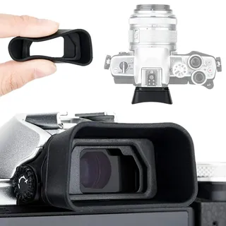 KIWIFOTOS Kamera Augenmuschel Okular für Olympus OM System OM-5 Mark II, OM-5, OM-3, OM-D E-M10 Mark III, E-M10 Mark II, E-M5 Mark III, E-M5 Mark II ersetzt Olympus EP-15 EP-16 Standard Augenmuschel