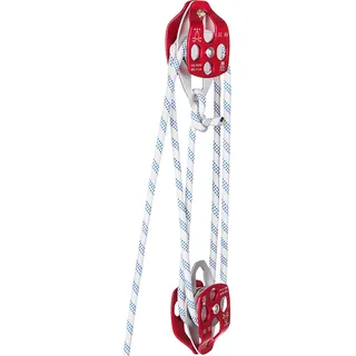 Vevor Twin Sheave Block and Tackle 3492,66kg Pulley 457,2cm 1,27cm Double Braid Rope
