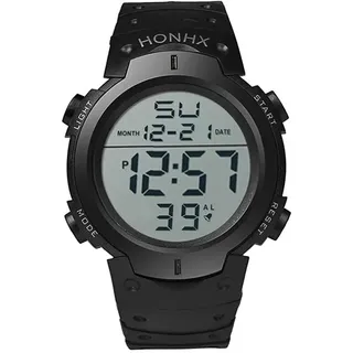 Armbanduhr Digital Sport Stoppuhr Honhx Mode Unisex Herren Damen Wecker Ut