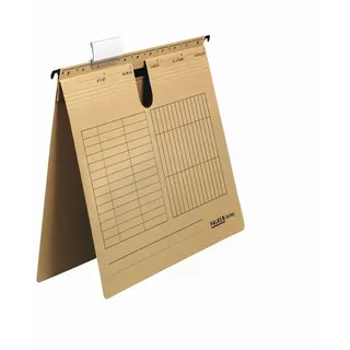 Falken Hängehefter UNIREG Karton natronbraun DIN A4 kaufmännische Heftung, 25 St.